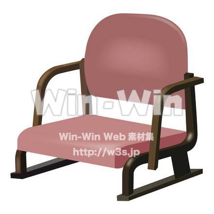 椅子のCG・イラスト素材 W-001860