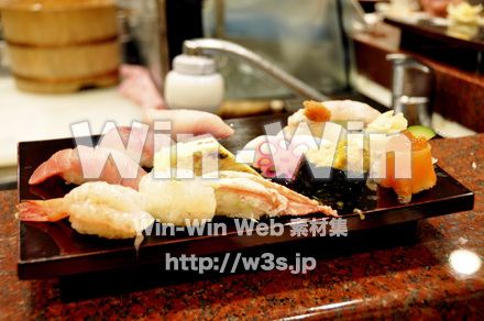 お寿司の写真素材 W-000559