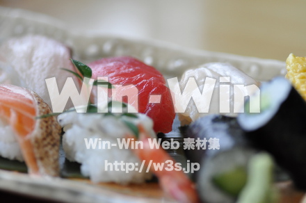 寿司の写真素材 W-000599