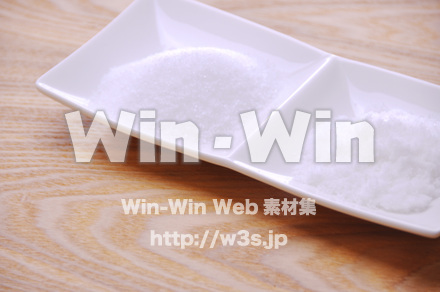 塩と砂糖の写真素材 W-000104