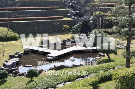 日本庭園の写真素材 W-000700