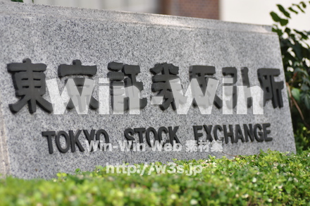 東京証券取引所の写真素材 W-000736