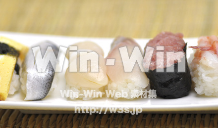 寿司の写真素材 W-000595