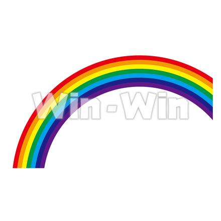 虹のCG・イラスト素材 W-003651