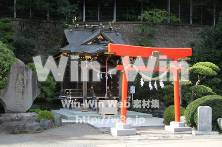 琴平神社_弁財天社の写真素材 W-004741