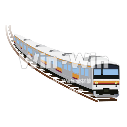 電車のCG・イラスト素材 W-005715