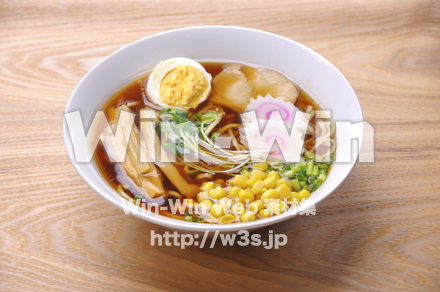 醤油ラーメンの写真素材 W-005972