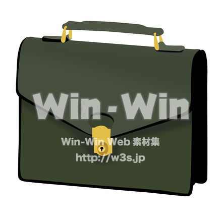 鞄のCG・イラスト素材 W-005604