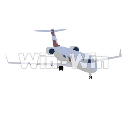 飛行機のCG・イラスト素材 W-005717
