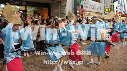 川崎阿波踊りの写真素材 W-005389