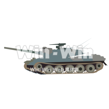 戦車のCG・イラスト素材 W-005706