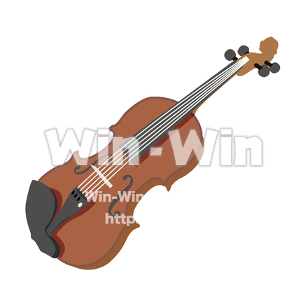 バイオリンのCG・イラスト素材 W-005572