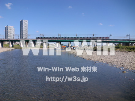 二子橋_004の写真素材 W-005414