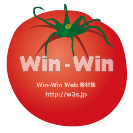 トマトのCG・イラスト素材 W-004666