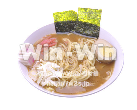 醤油とんこつラーメンの写真素材 W-006779