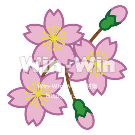 桜のCG・イラスト素材 W-006104