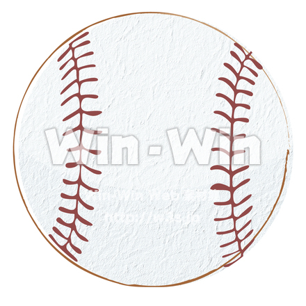 野球ボールのCG・イラスト素材 W-006687