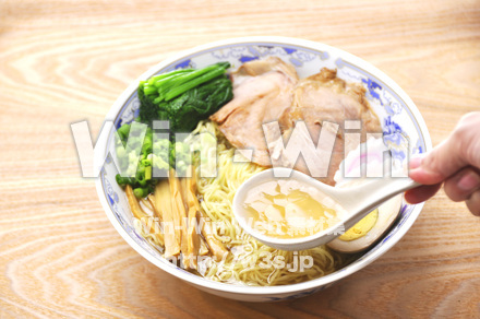 塩ラーメンの写真素材 W-006762