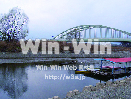 多摩川の風景-その２の写真素材 W-006155