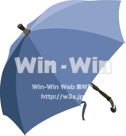 傘のCG・イラスト素材 W-006640