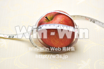 りんごダイエットの写真素材 W-008333