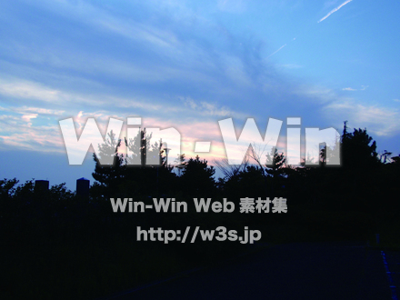 雲の写真素材 W-009995