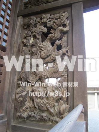 登戸稲荷神社の写真素材 W-008587