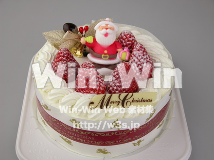 クリスマスケーキの写真素材 W-008360