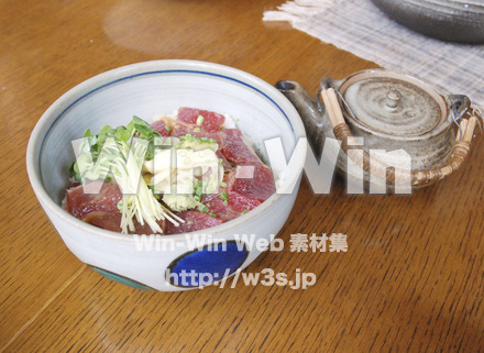 ネギトロ丼の写真素材 W-008897