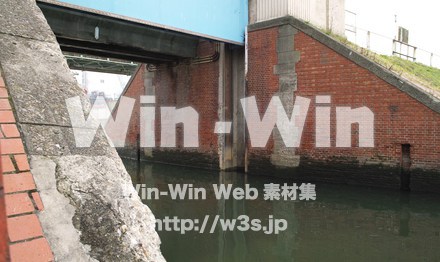 川崎河港水門の写真素材 W-008753