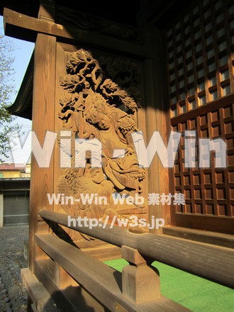 登戸稲荷神社の写真素材 W-008589