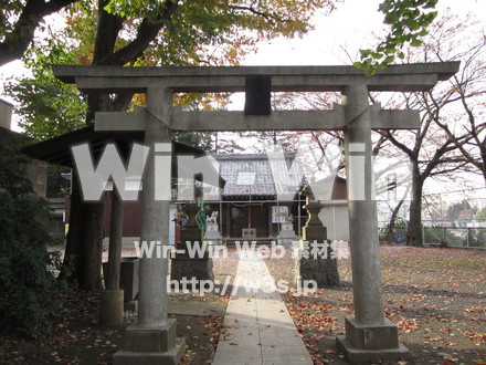 五反田神社の写真素材 W-008574