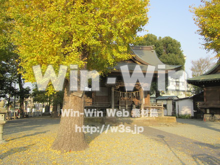 登戸稲荷神社の写真素材 W-008585