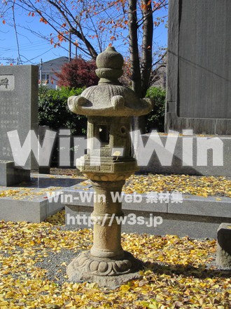 登戸稲荷神社の写真素材 W-008598