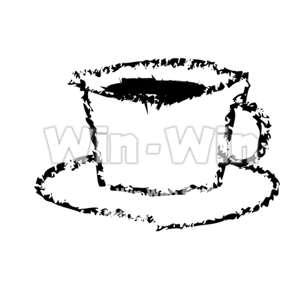 ホットコーヒーのCG・イラスト素材 W-009023