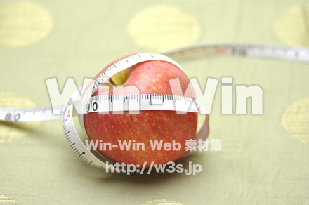 りんごダイエットの写真素材 W-008334