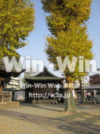 登戸稲荷神社の写真素材 W-008584