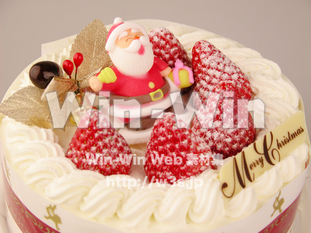 クリスマスケーキの写真素材 W-008358