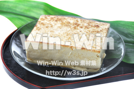 焼き豆腐の写真素材 W-013002