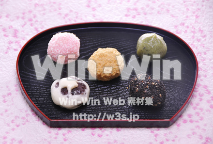 和生菓子の写真素材 W-012840