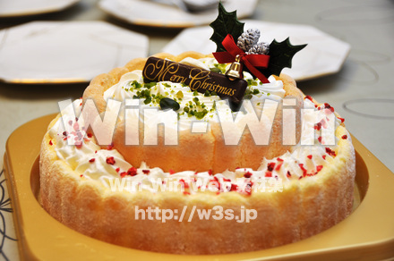 クリスマスケーキの写真素材 W-012662