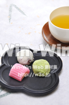 和生菓子の写真素材 W-012842