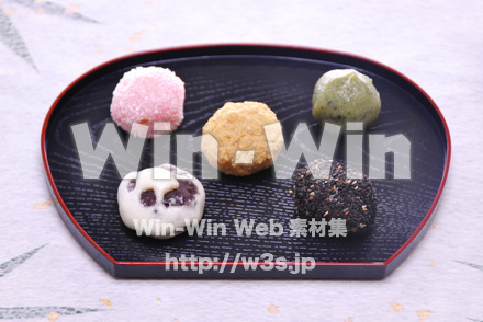 和生菓子の写真素材 W-012841