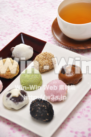 和生菓子の写真素材 W-012838