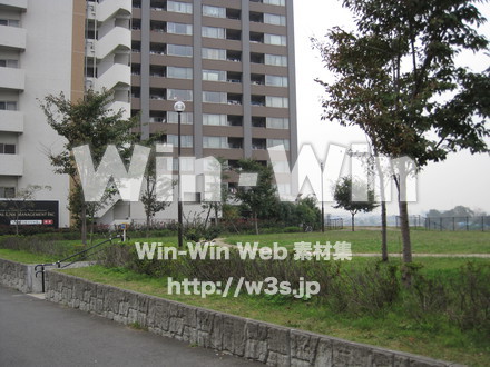 多摩川見晴らし公園の写真素材 W-012587
