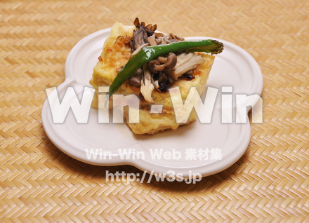 豆腐ステーキの写真素材 W-015801