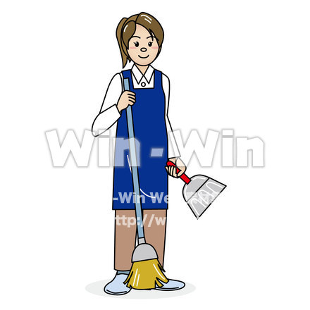 掃除ボランティアのCG・イラスト素材 W-015015