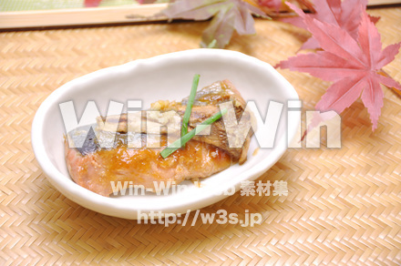 鮭の生姜てりやきの写真素材 W-015585