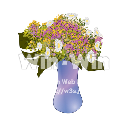 花瓶のCG・イラスト素材 W-015623