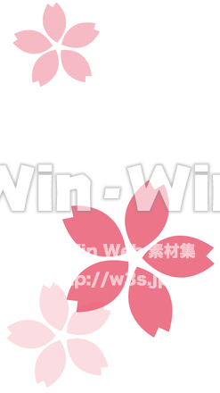 桜のCG・イラスト素材 W-016397